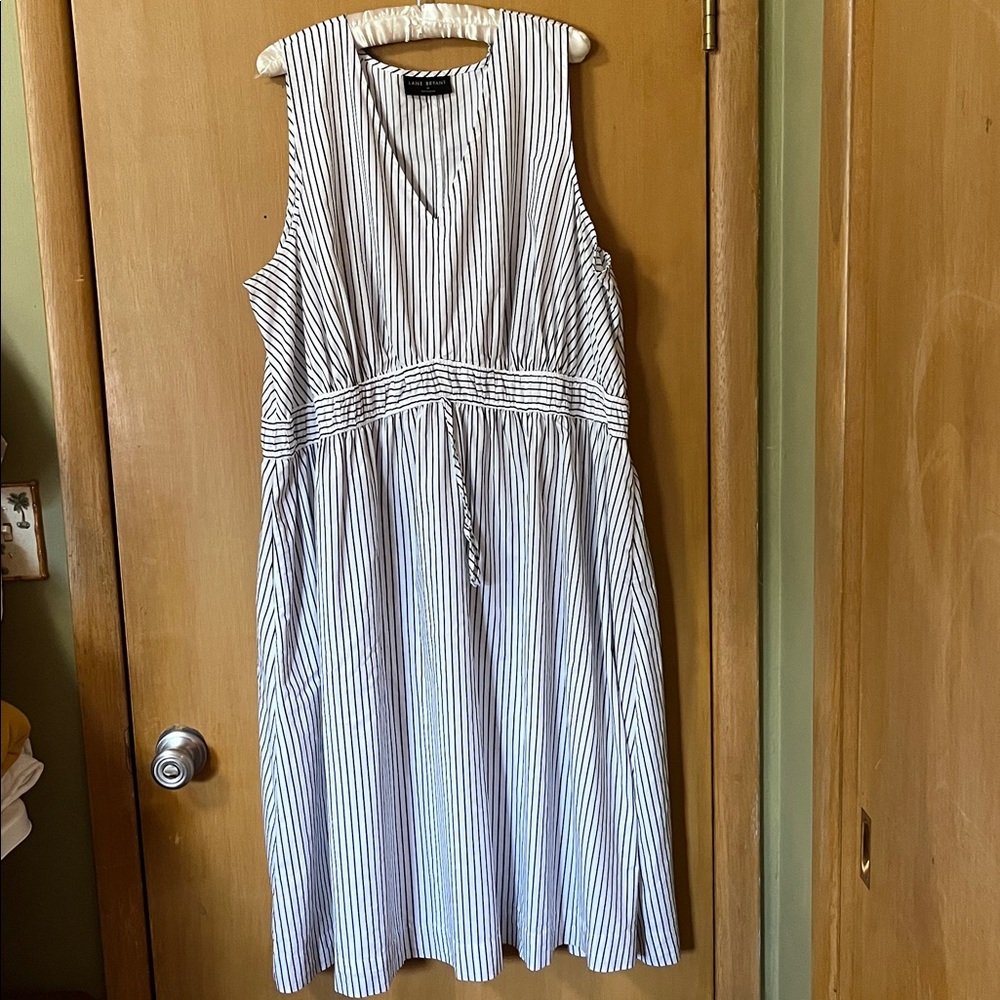 Lane Bryant Navy and White Striped Dress 24
Worn twice